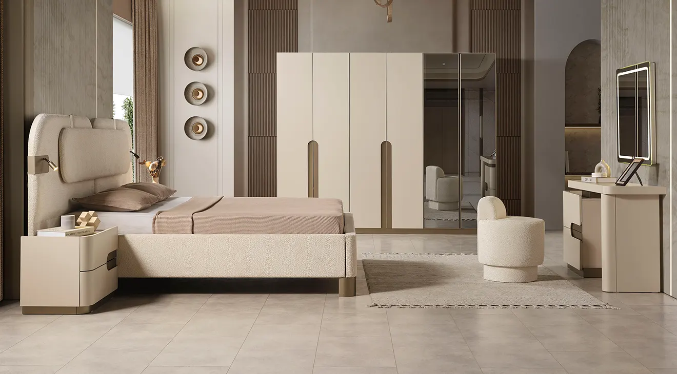 Pier 6 Kapaklı Yatak Odası Takımı